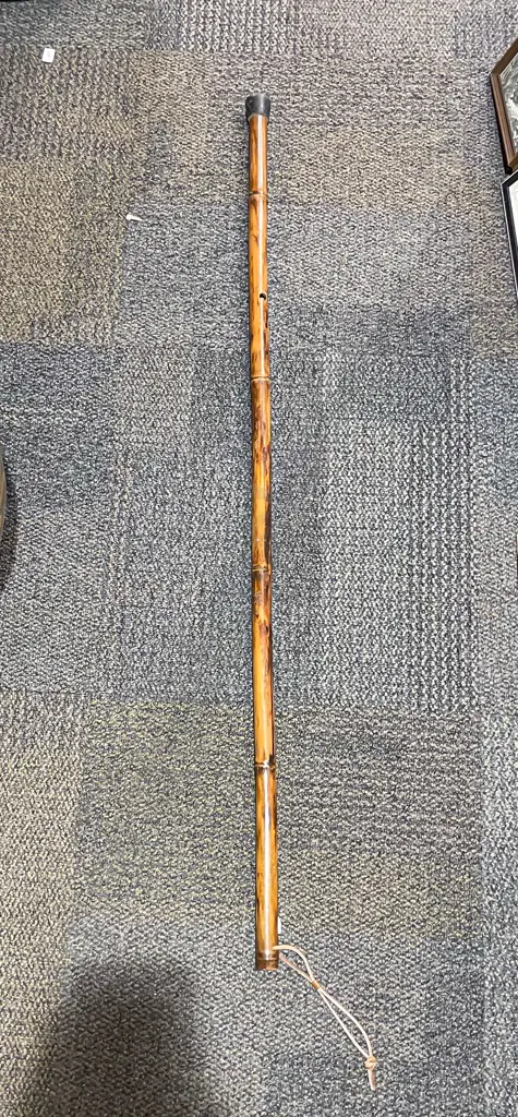 Mountaineer's Staff/Flute with Compass Finial Image 1++