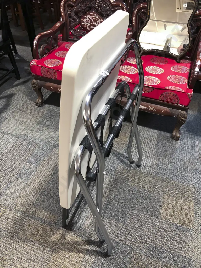 Modern Folding Table together with Luggage Rack Image 1++