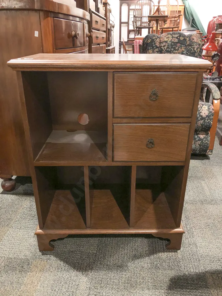 Two Drawer Low Shelving Unit Image 1++