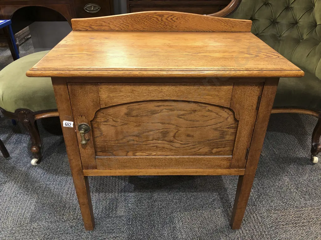 Oak Pot Cupboard Image 1++
