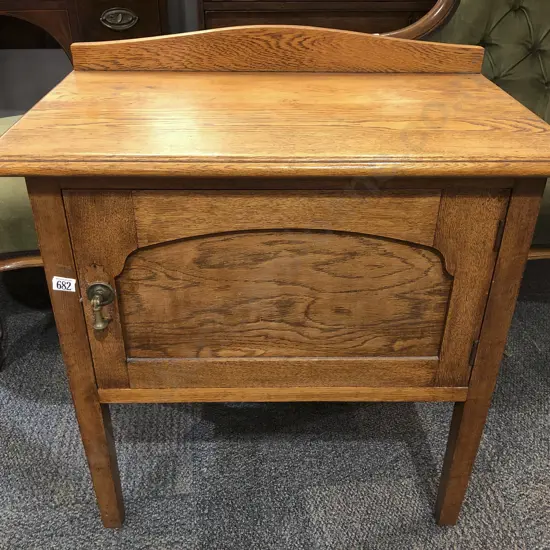 Oak Pot Cupboard