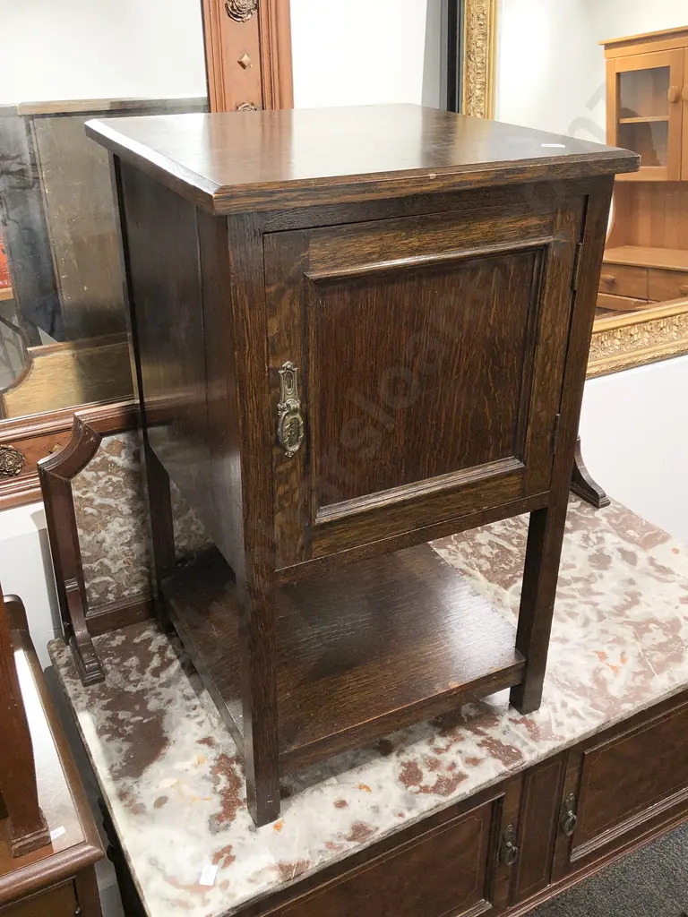 Oak Pot Cupboard Image 1++
