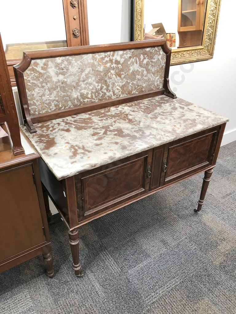 Marble Top Wash Stand Image 1++