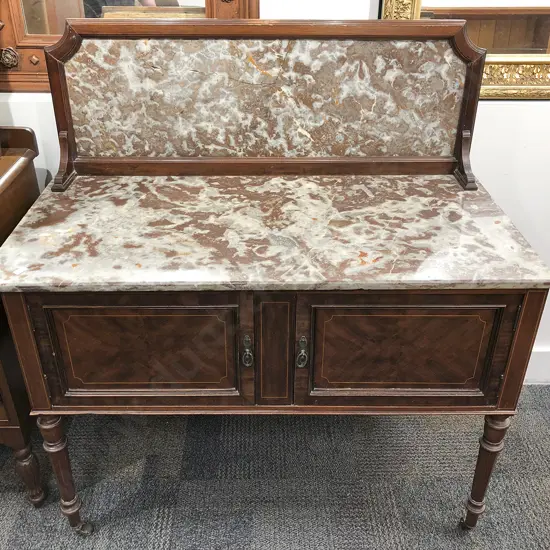 Marble Top Wash Stand