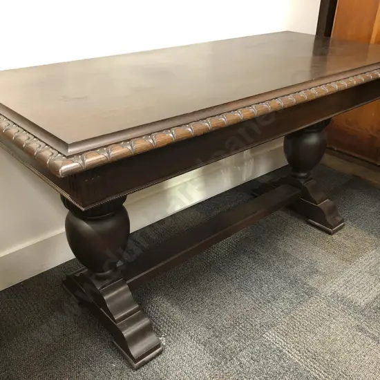 Mahogany Refectory Console Table