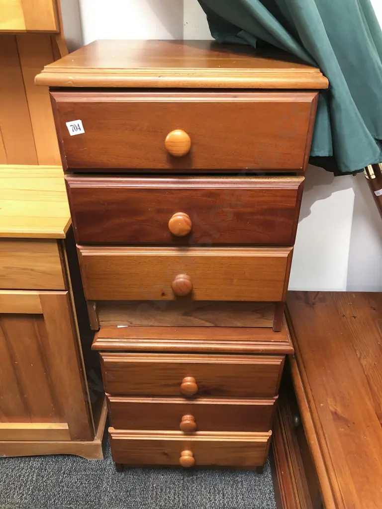 Pair of Bedside Chests Image 1++
