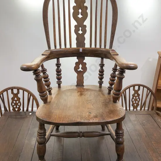 Elm Country Kitchen Stick Back Armchair