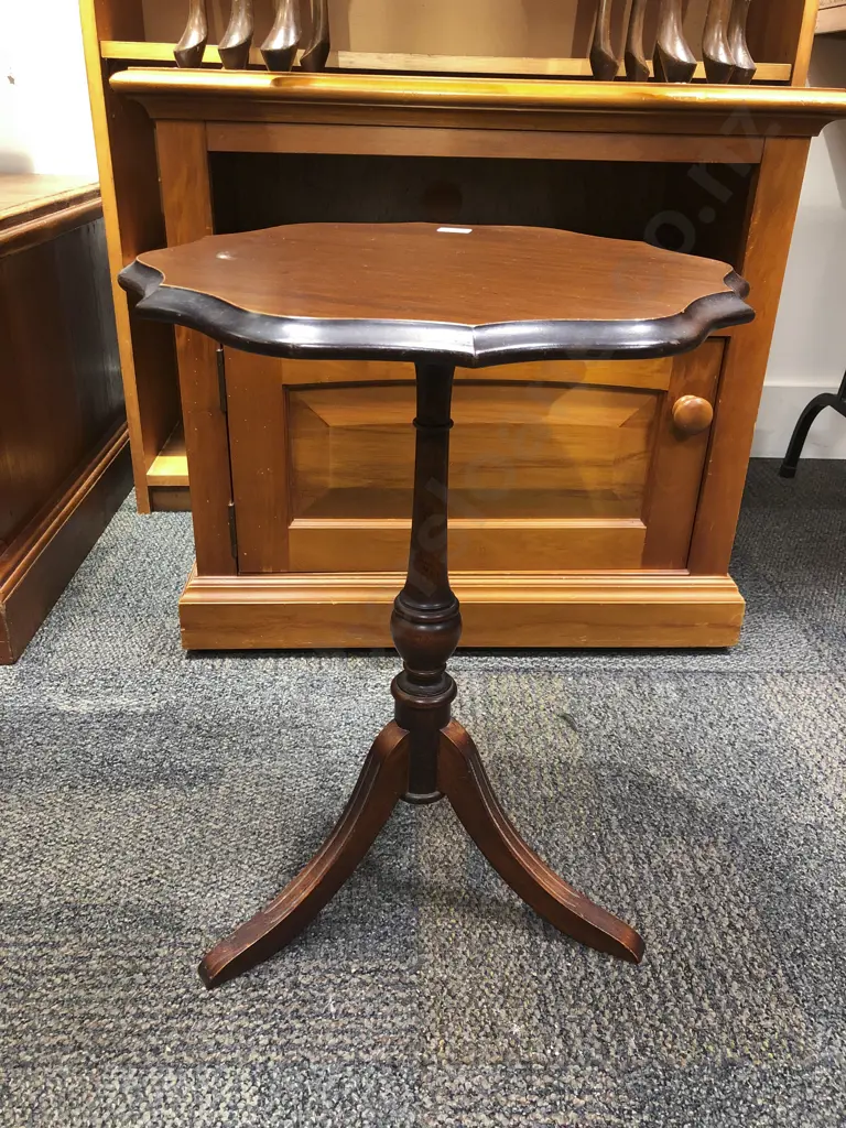 Oak Refectory Side Table together with Wine Table Image 1++