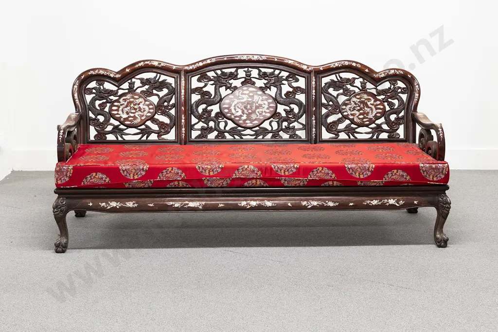 Good Quality Five Piece Rosewood Lounge Suite Image 1++