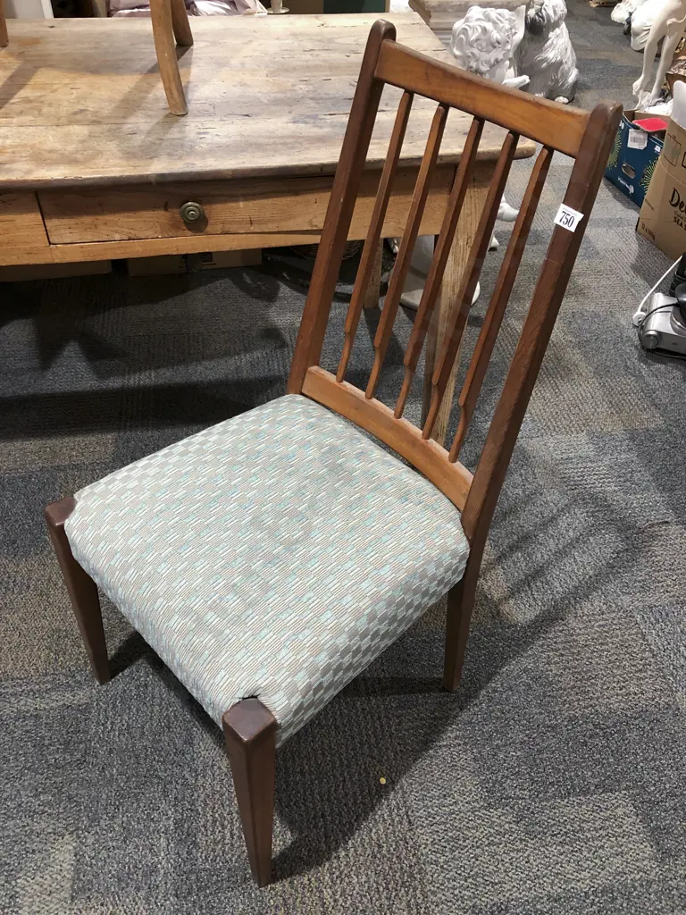 Mid Century Teak Single Dining Chair Image 1++