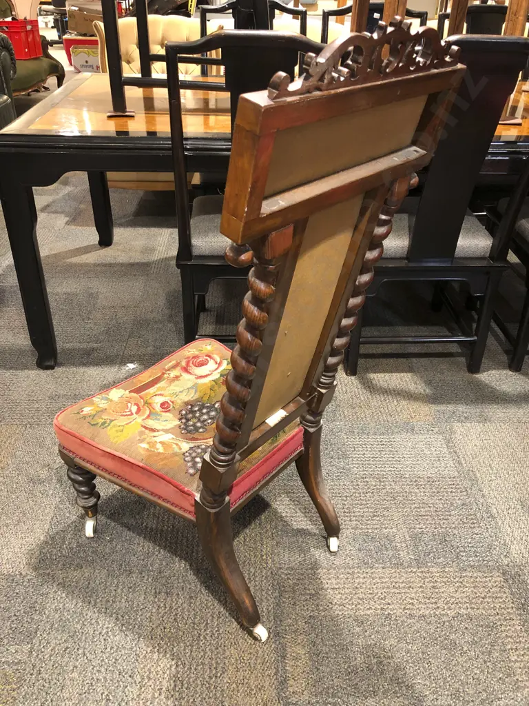 Victorian Prie-dieu Chair Image 1++