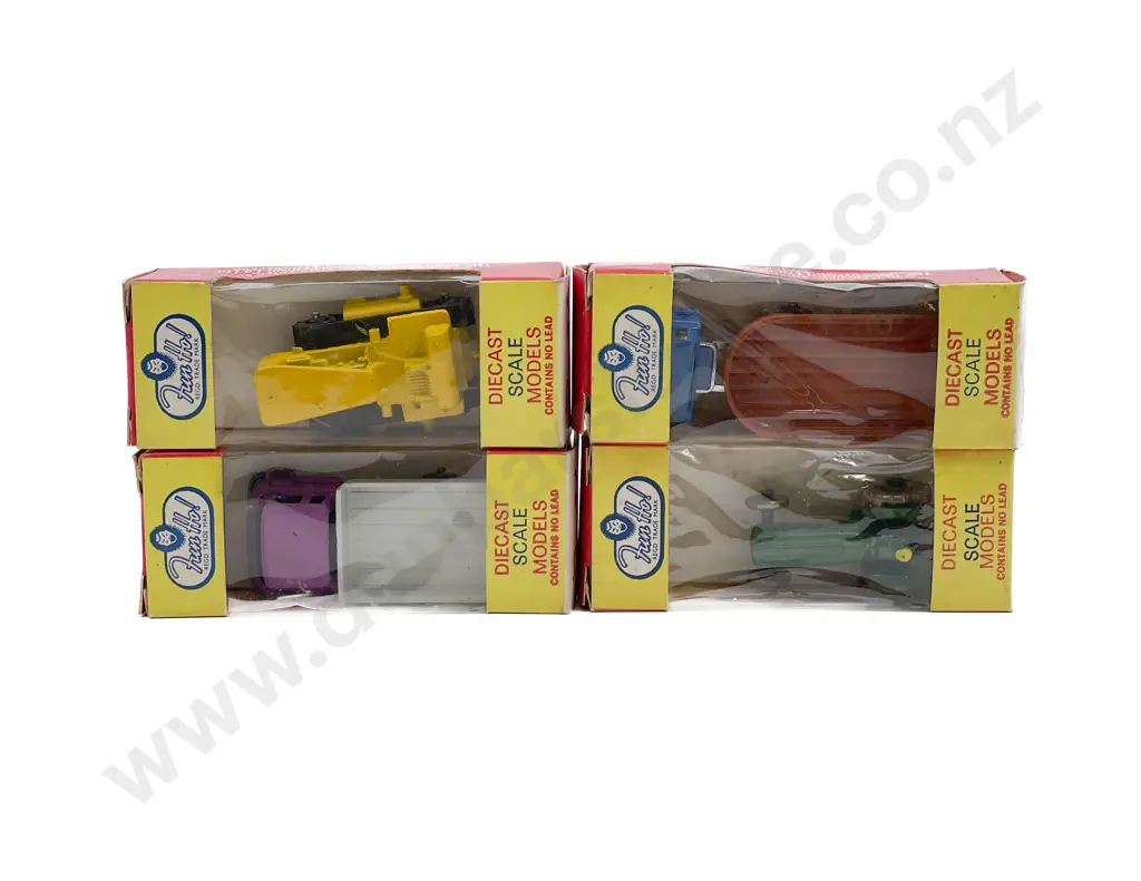 Four Original Boxed Fun Ho Vehicles Image 1++