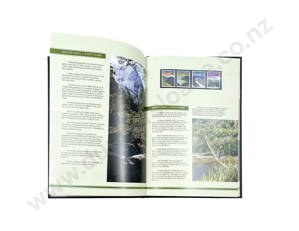 The NZ Stamp Collection 1987 and 1988 Image 1++
