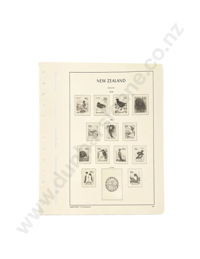 NZ Tasman Loose Leaf Album Partly Complete Image 1++
