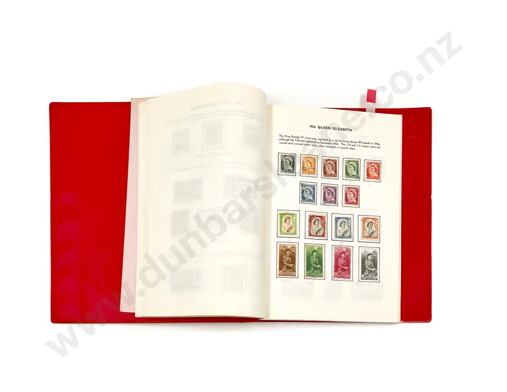 NZ Tasman Loose Leaf Album Partly Complete Image 1++