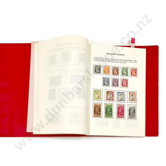 NZ Tasman Loose Leaf Album Partly Complete