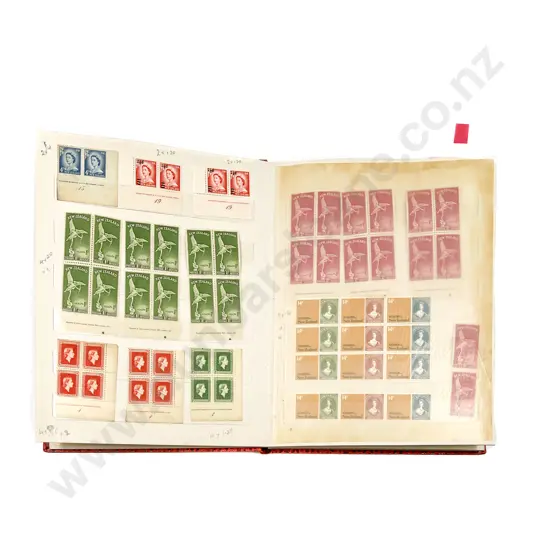 Seven Small Vintage Stock Book Albums