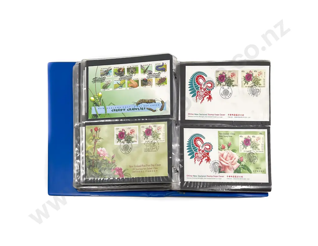 NZ FDC Album C1994-1999 Image 1++