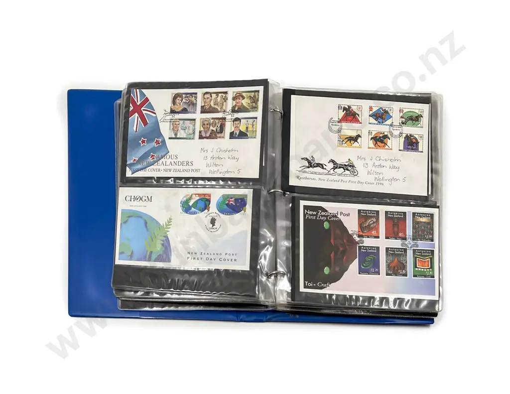 NZ FDC Album C1994-1999 Image 1++