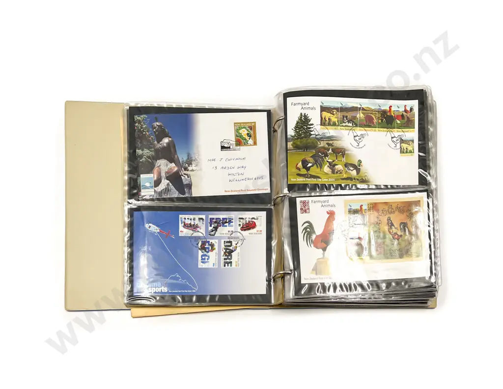 NZ FDC Album C2004-2008 Image 1++