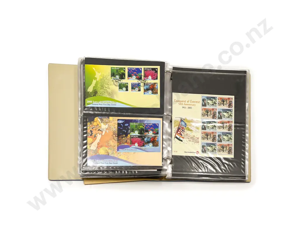 NZ FDC Album C2004-2008 Image 1++