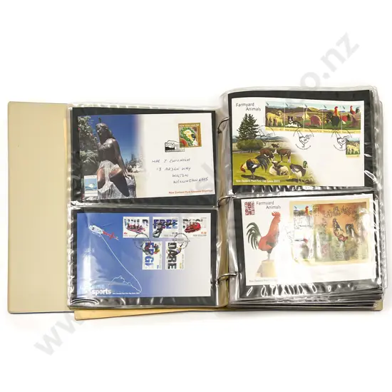 NZ FDC Album C2004-2008