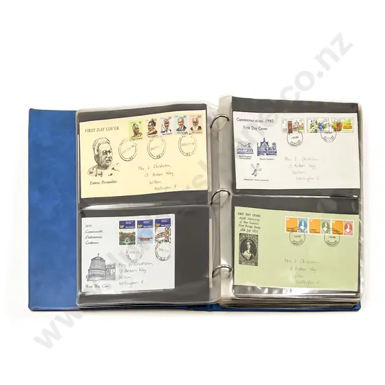 NZ FDC Album C1978-1984 2008-2009