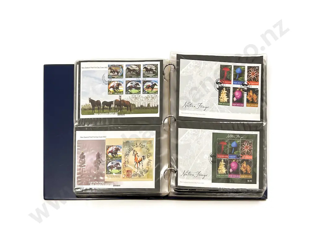 NZ FDC Album C2000 - 2003 2009 Image 1++