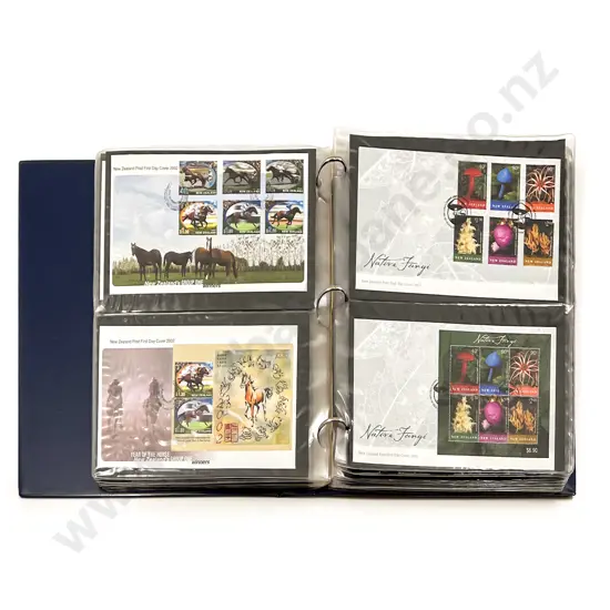 NZ FDC Album C2000 - 2003 2009