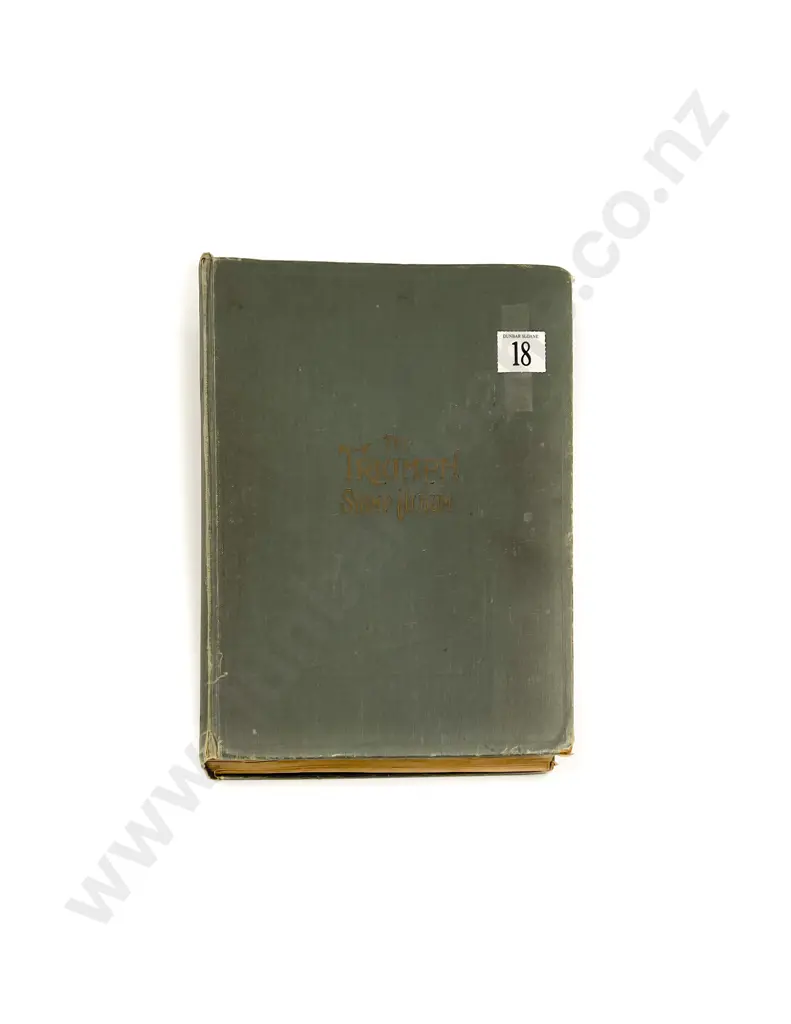 Vintage World Stamp Album with NZ Image 1++