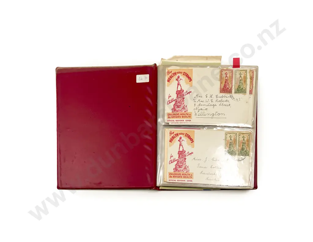 Album NZ Early to Decimal Pictorial Stamps other small album and FDC's Image 1++