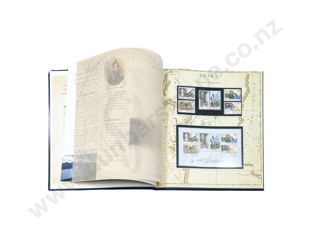 NZ The Millennium Album and NZ 1997 1998 1999 2001 Stamp Points Image 1++