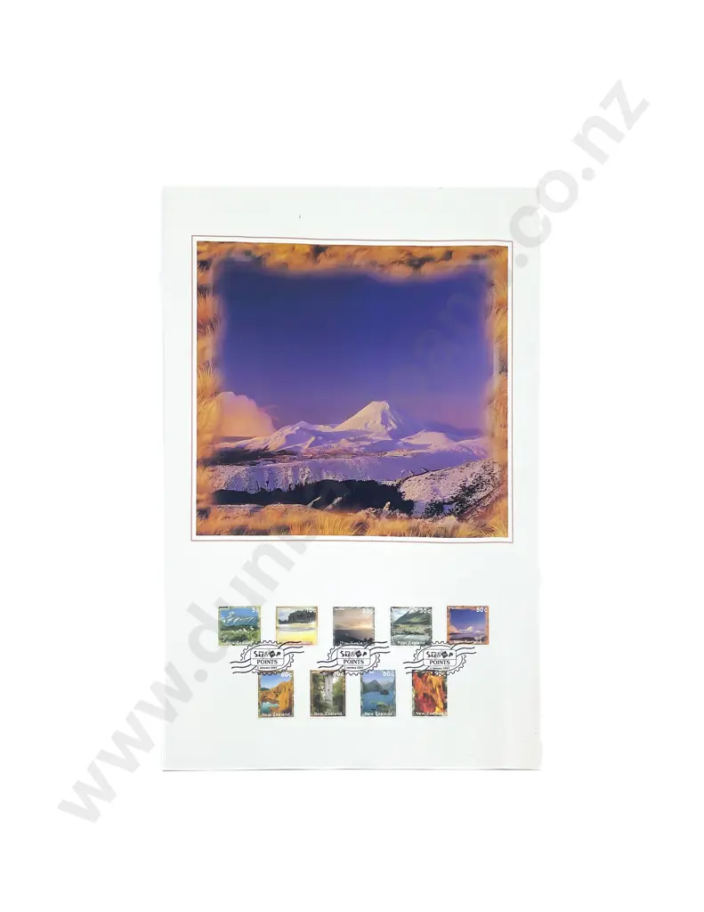 NZ The Millennium Album and NZ 1997 1998 1999 2001 Stamp Points Image 1++