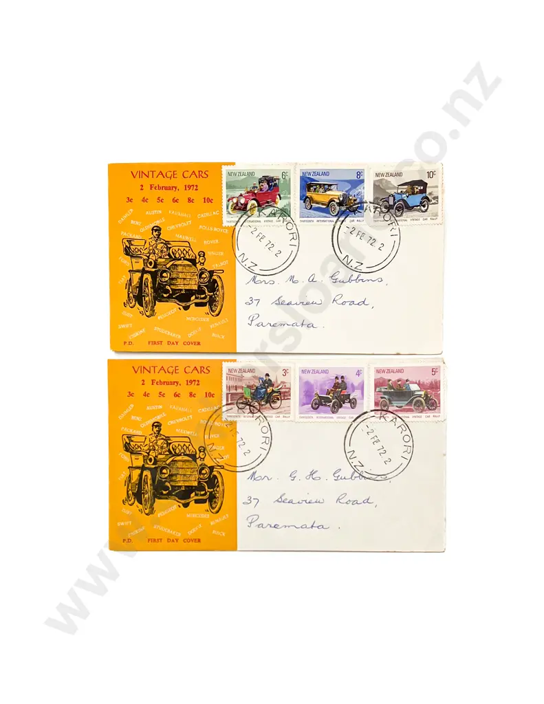 NZ Bundle Qty Pre-Decimal and Early Decimal FDC'S Image 1++