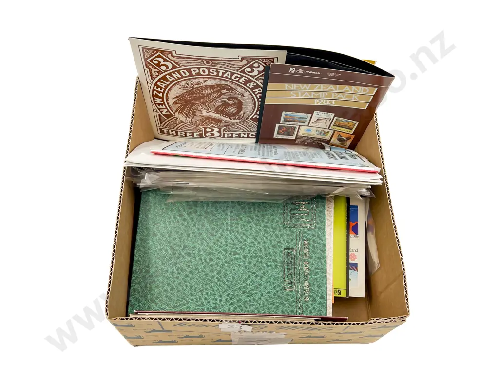 NZ Bundle Qty FDC's two small stock books and Coin Decimal Souvenir Image 1++