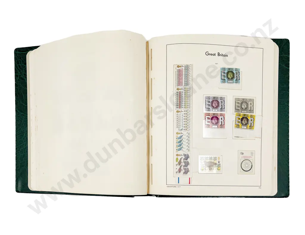 UK Three Leuchtturm Lighthouse Albums 1964 - 2008 mint single stamps Image 1++