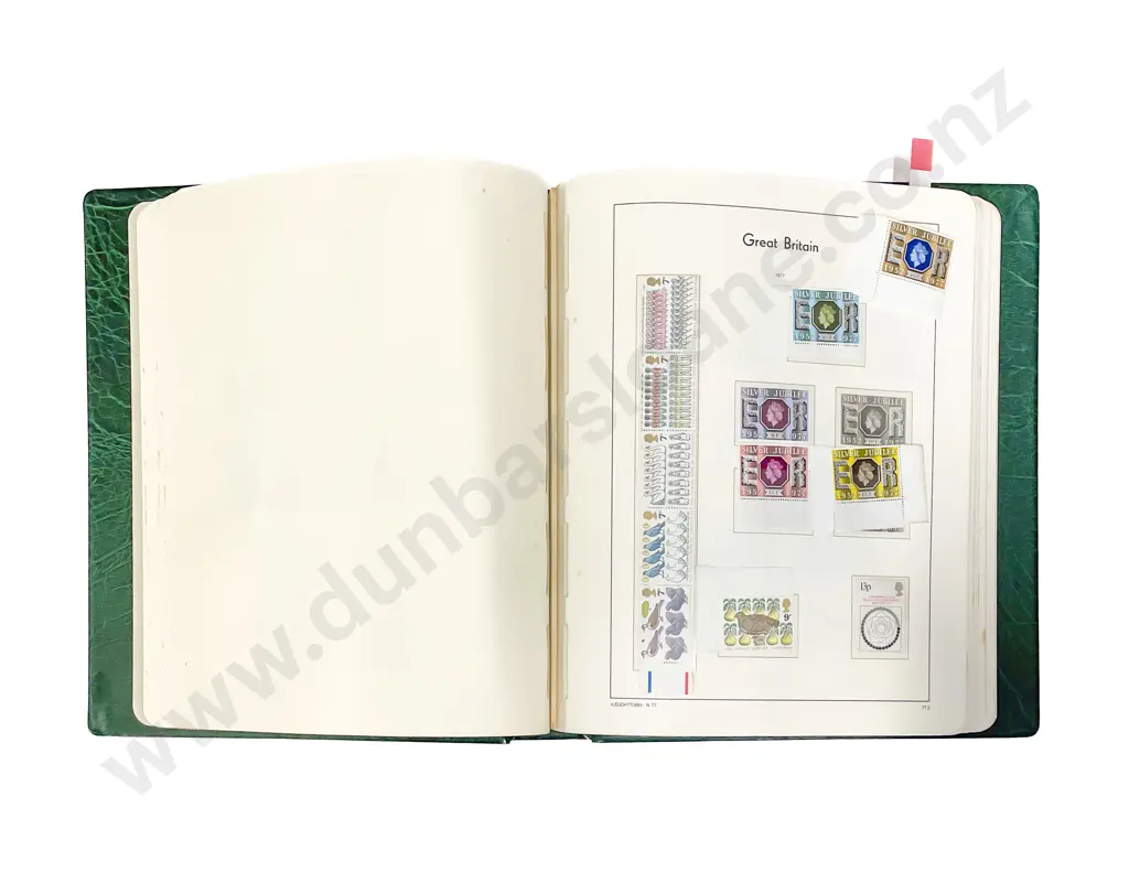 UK Three Leuchtturm Lighthouse Albums 1964 - 2008 mint single stamps Image 1++