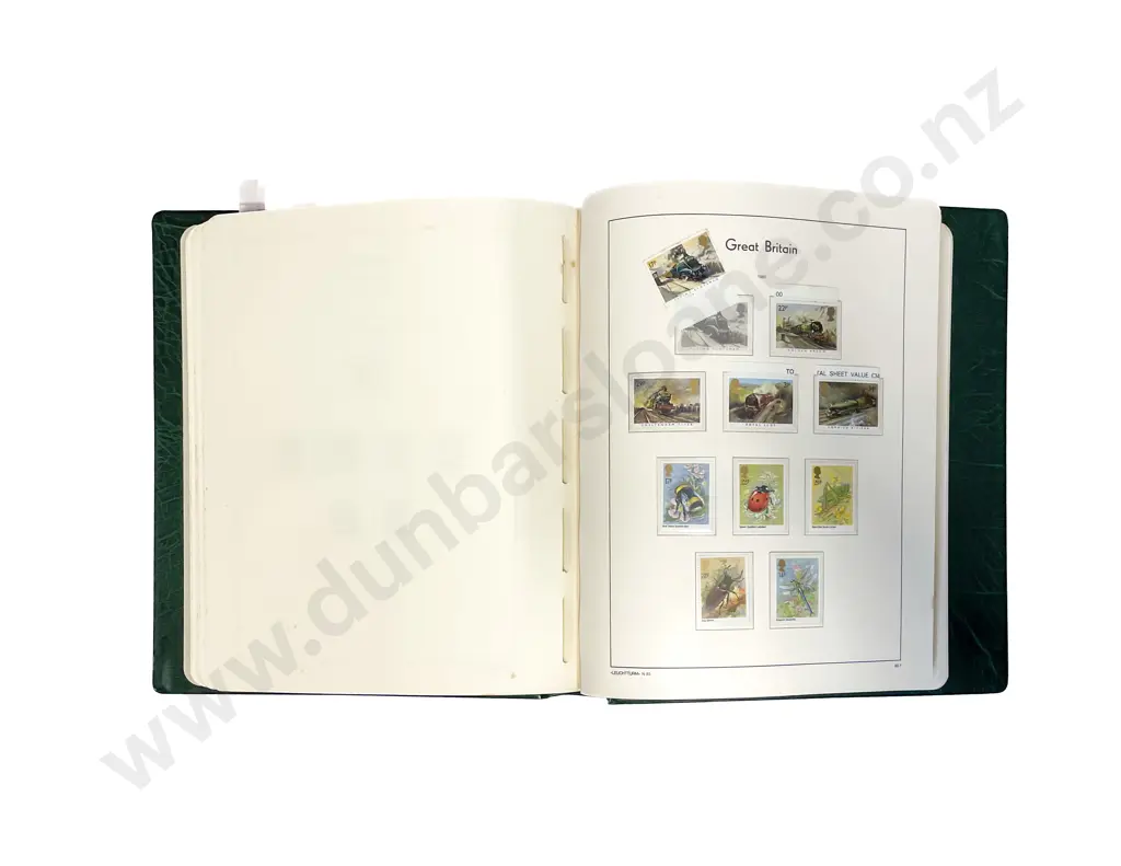 UK Three Leuchtturm Lighthouse Albums 1964 - 2008 mint single stamps Image 1++