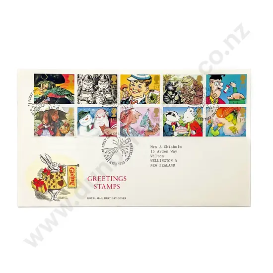 UK Two Albums FDC's