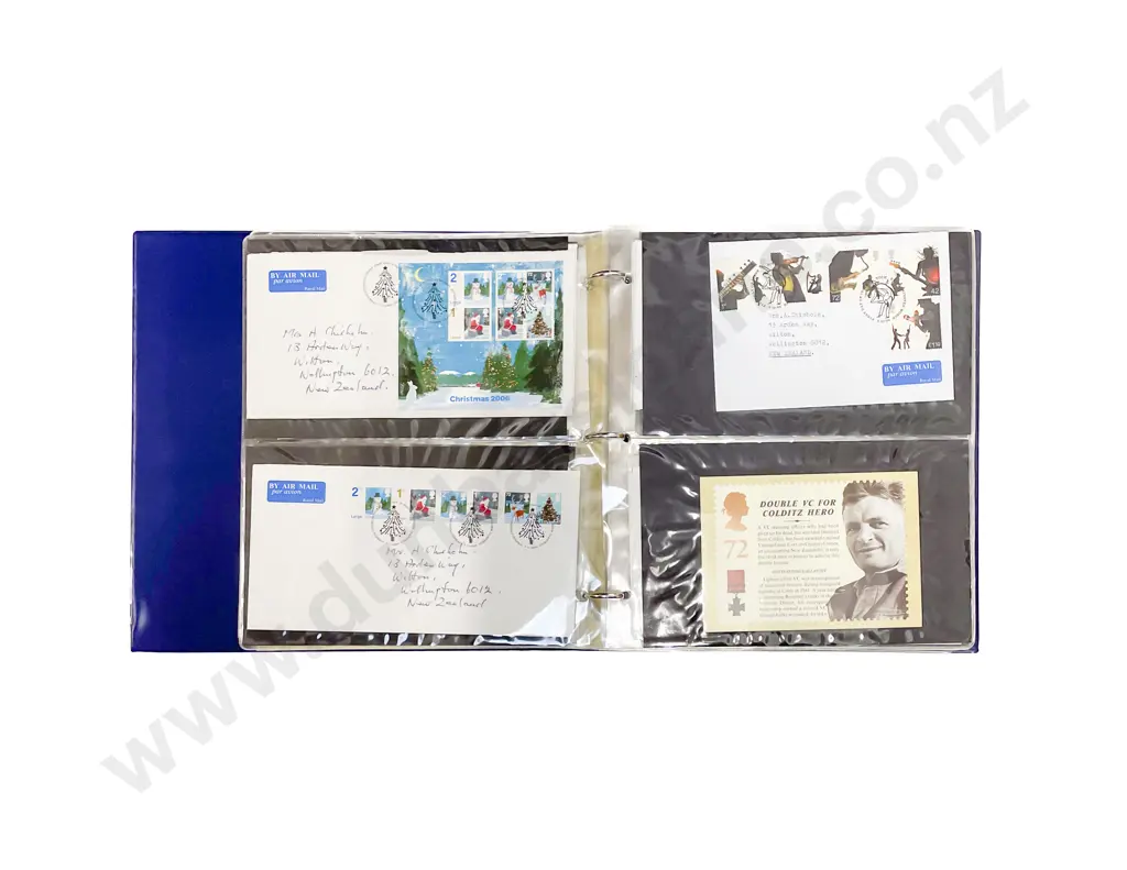 UK Two Albums FDC's Image 1++