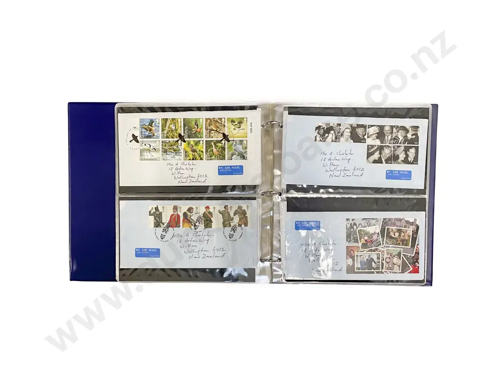 UK Two Albums FDC's Image 1++