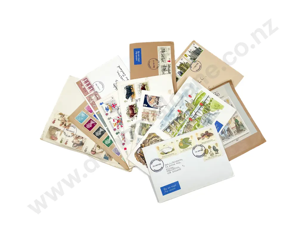 UK Album FDC's and Bundle Qty FDC's Image 1++