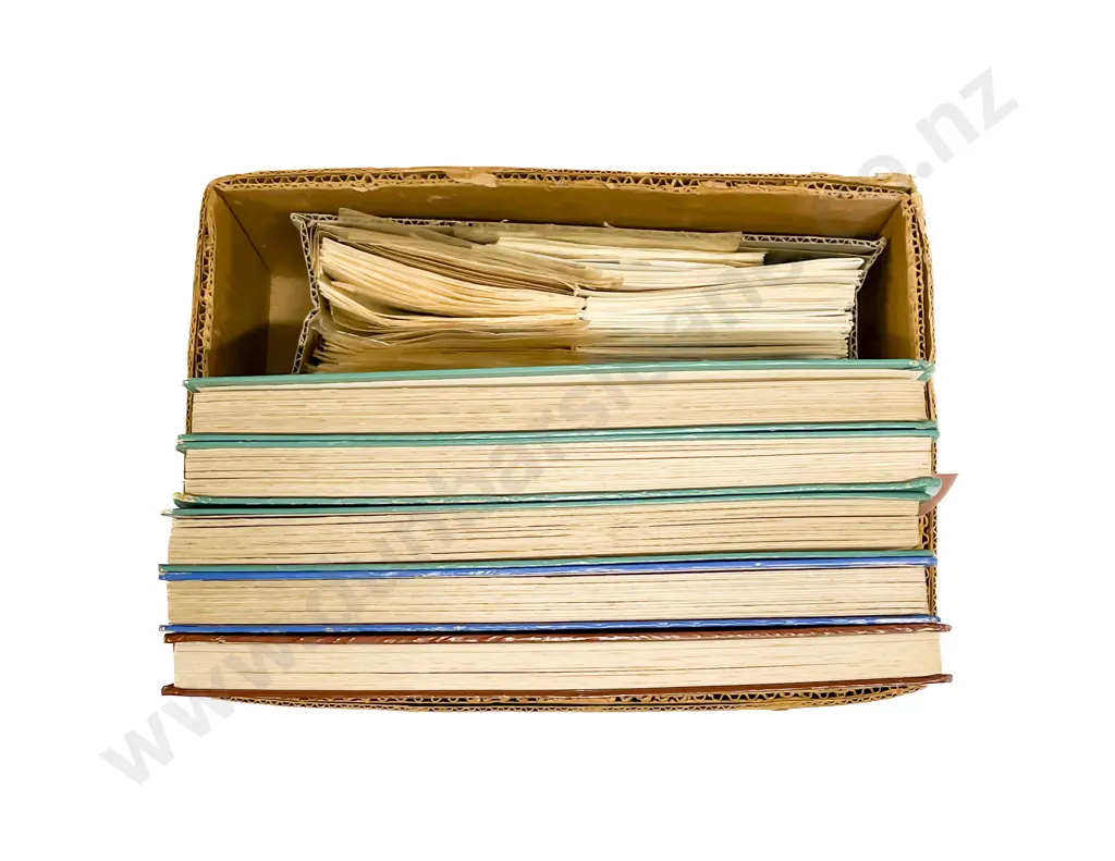 Egypt Five Vintage Stock Book Albums with sorted loose stamps and histories Image 1++