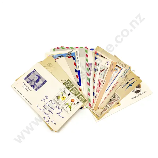 World Loose Semi-Sorted Stamps and Postal Histories including Union Steam Ship Co