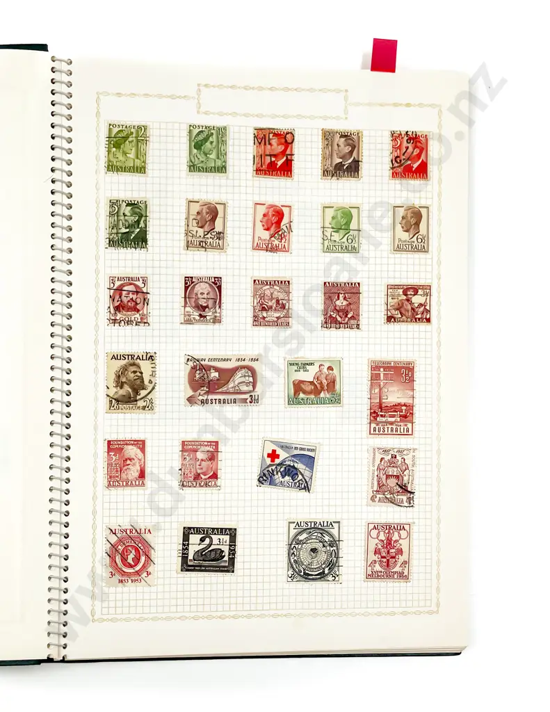 Australian Stamp Collection Image 1++