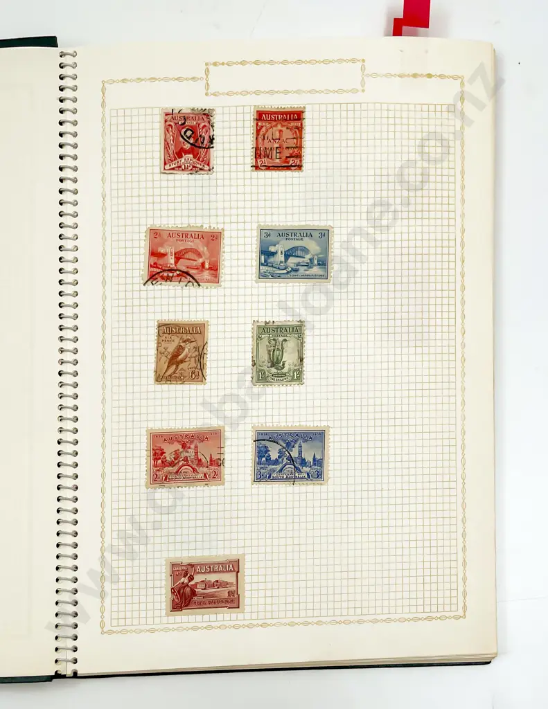 Australian Stamp Collection Image 1++