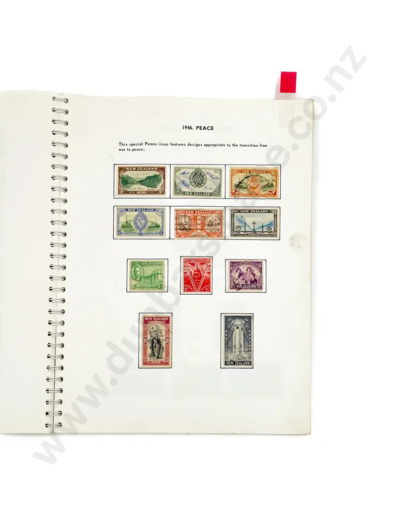 NZ Four Vintage (School Boy) Stamp Albums Image 1++