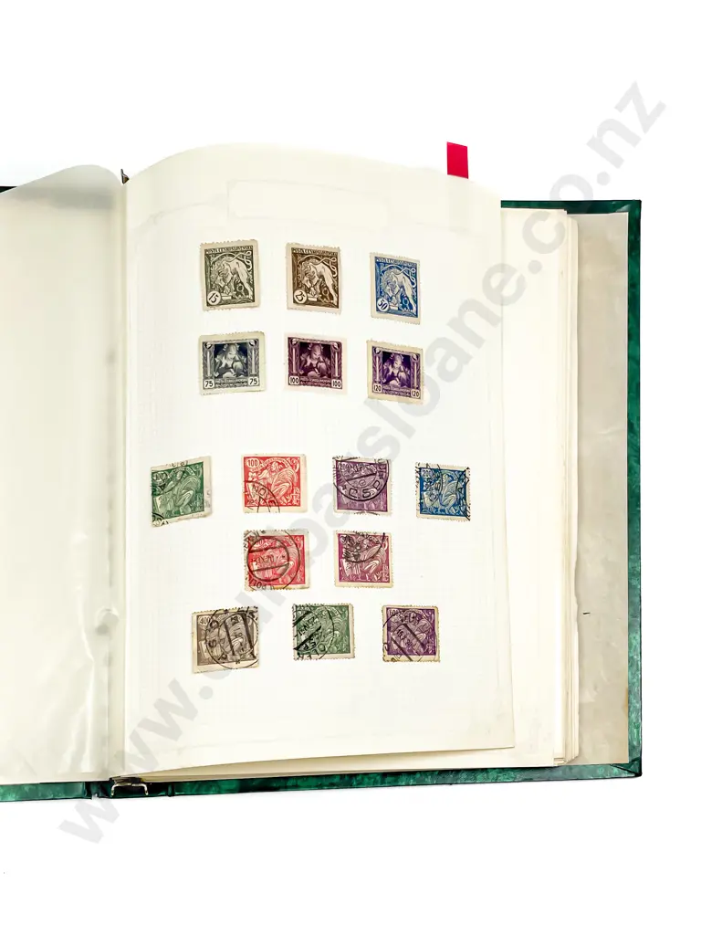 Czechoslovakia Three Stamp Albums Image 1++