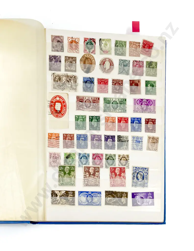 UK Three Stock Book Albums Image 1++