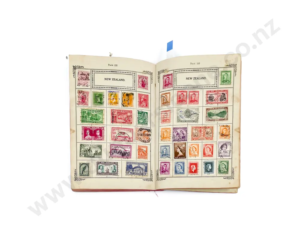 World Two Vintage Stamp Albums Image 1++